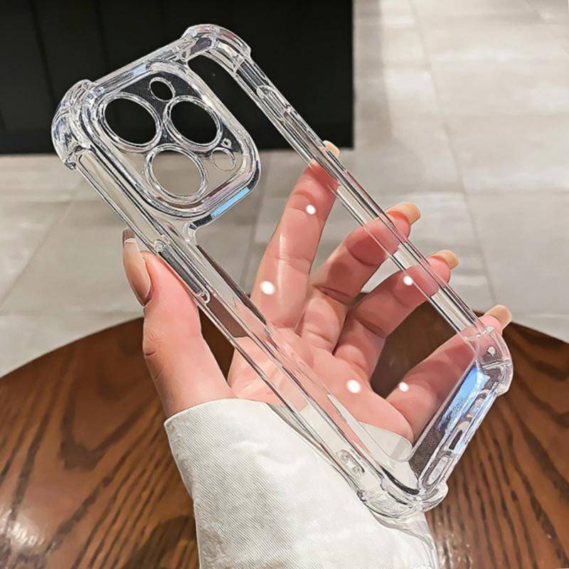 Stoßfeste Silikon Klare Handyhülle Für iPhone 17Air 16 13 11 12 14 Pro Max Mini Linsenschutz Rückseite Für iPhone 15 PRO XS MAX X XR Puls iPhone XS Stoßfeste Silikon Klare Handyhülle Für iPhone 17Air 16 13 11 12 14 Pro Max Mini Linsenschutz Rückseite Für iPhone 15 PRO XS MAX X XR Puls iPhone XS von Joom DACH