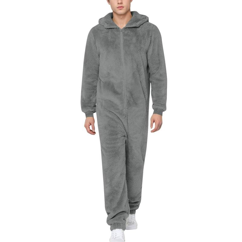 Strampler für Männer Herbst und Winter Langarm Jumpsuits Casual Outfits XXXL von Joom DACH