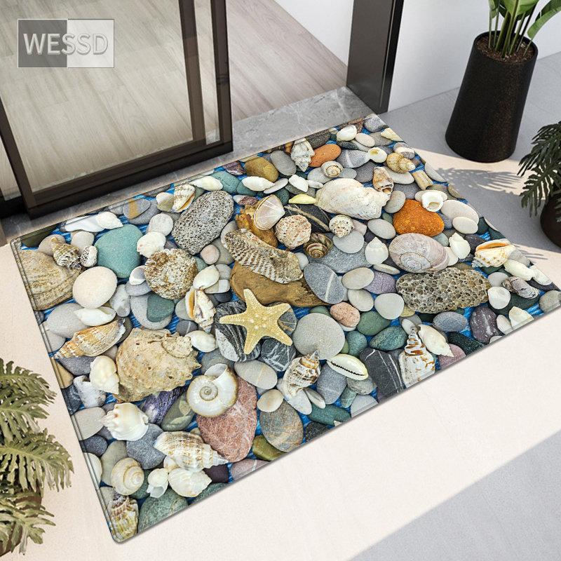 Strand Stein 3D Teppich Teppiche für Flur Fußmatte Innen Eingang Home Fashion Küche Läufer Teppich Badezimmer Matte Toilette Matte 60x90cm Strand Stein 3D Teppich Teppiche für Flur Fußmatte Innen Eingang Home Fashion Küche Läufer Teppich Badezimmer Matte Toilette Matte 60x90cm von Joom DACH