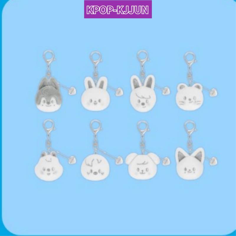 Stray KIds  SKZOO GESICHT SCHLÜSSELANHÄNGER SILBERNE Version Wolf Chan von Joom DACH