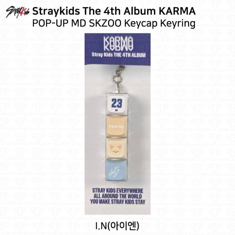 Stray Kids Das 4. Album Karma POP-UP MD Tastenkappe Yinyang Schlüsselanhänger Outfit-Set I.N -Keycap Keyring Stray Kids Das 4. Album Karma POP-UP MD Tastenkappe Yinyang Schlüsselanhänger Outfit-Set I.N -Keycap Keyring von Joom DACH