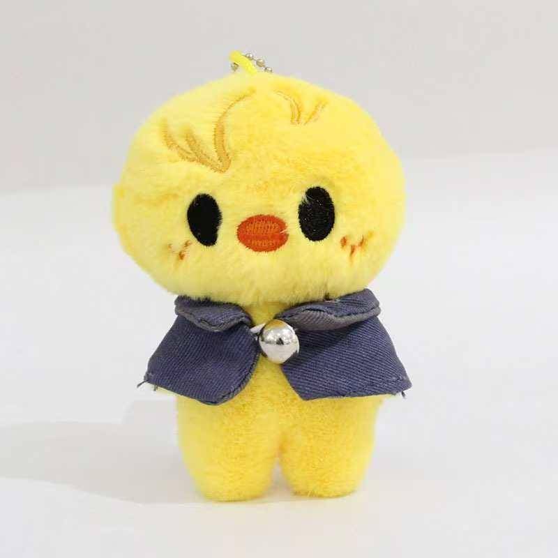 Stray Kids Zauberschule Plüschpuppe Schlüsselanhänger Fan Tier Spielzeug Anhänger Geschenk Niedlich Yellow Chicken von Joom DACH