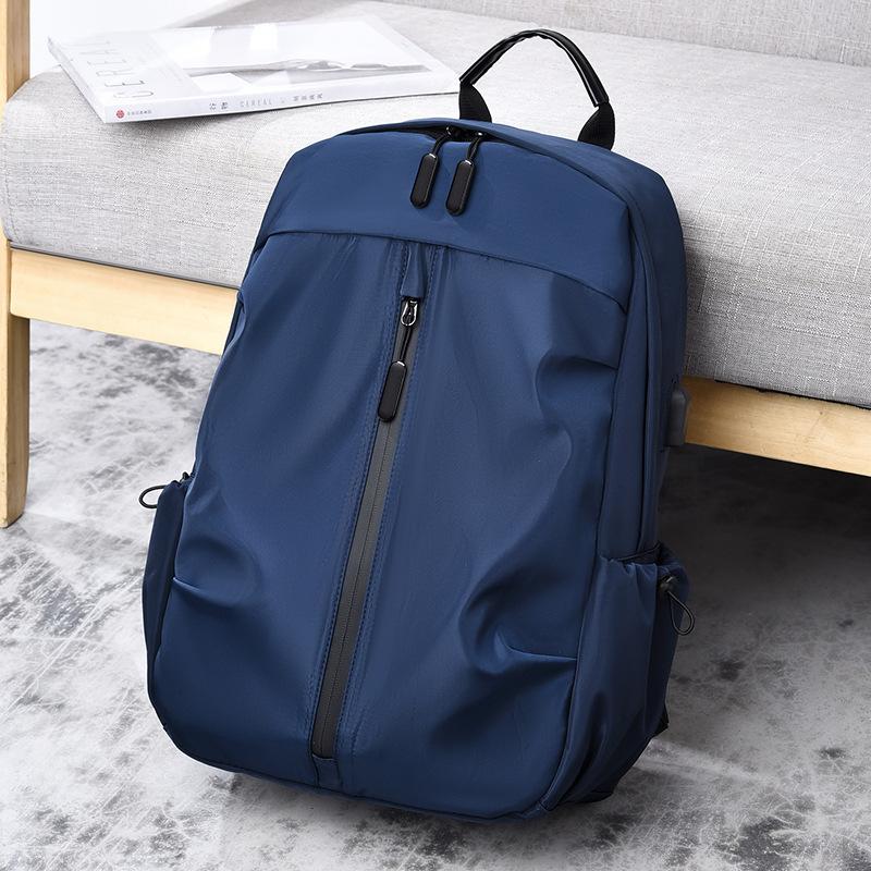 Street Fashion Reise-Rucksack für Herren, Lässiger Business-Rucksack, Computer-Rucksack mit großem Fassungsvermögen für Herren blau von Joom DACH