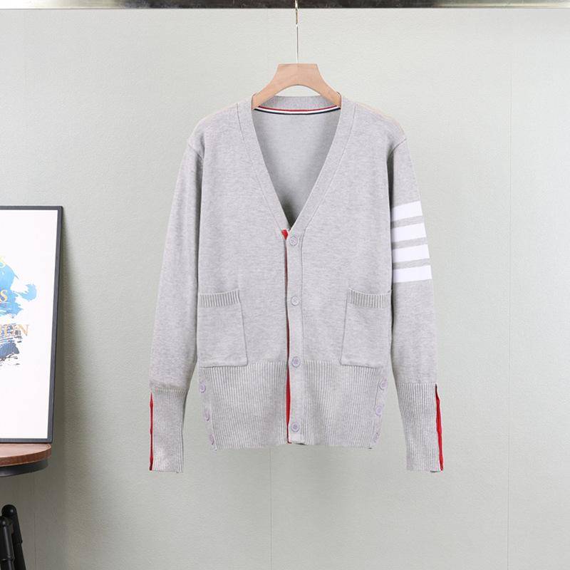 Strickjacke Damen Pullover Kurzer Kleiner Mantel V-Ausschnitt Neu Frühling und Herbst Rot Stricktop XL von Joom DACH