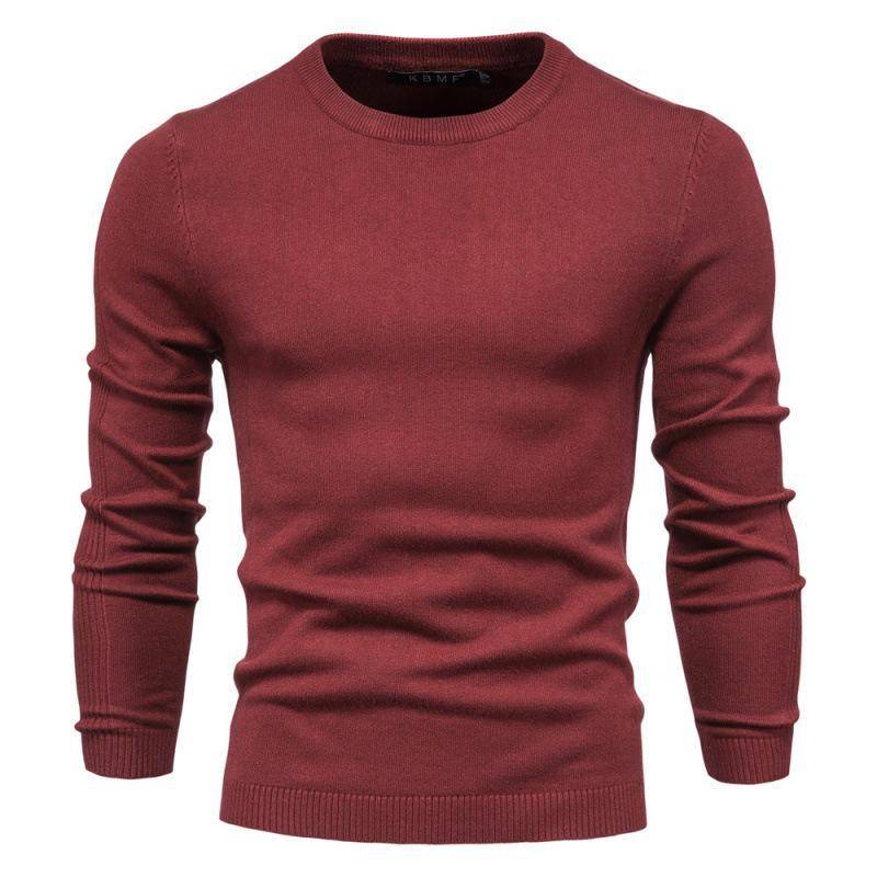 Strickpullover mit hohem Kragen für Herren – Casual-Kollektion Herbst/Winter M von Joom DACH