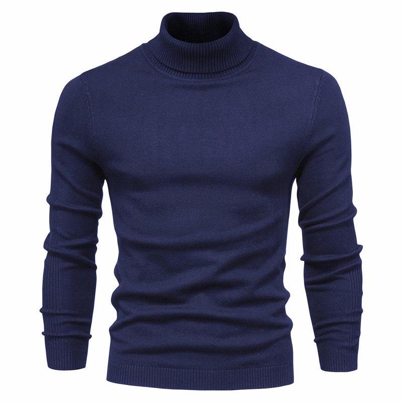 Strickpullover mit hohem Kragen für Herren – Casual-Kollektion Herbst/Winter XL von Joom DACH
