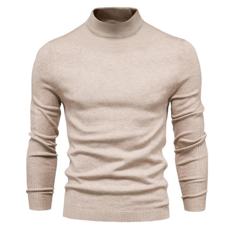 Strickpullover mit hohem Kragen für Herren – Casual-Kollektion Herbst/Winter XL von Joom DACH