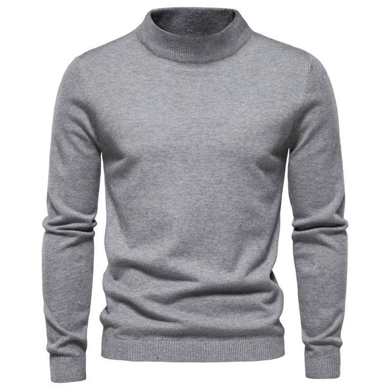Strickpullover mit hohem Kragen für Herren – Casual-Kollektion Herbst/Winter XXL von Joom DACH
