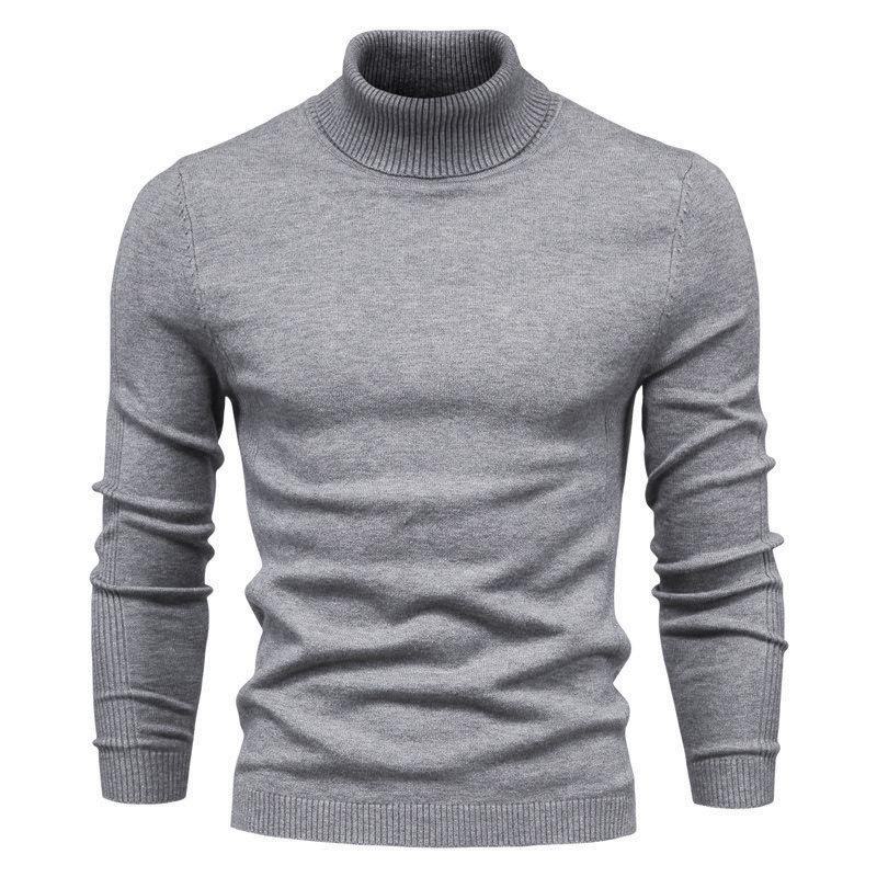 Strickpullover mit hohem Kragen für Herren – Casual-Kollektion Herbst/Winter XXL von Joom DACH