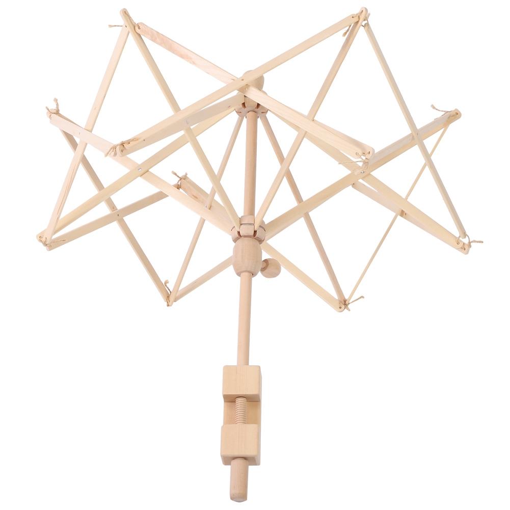 Strickschirm Garn Holzwickler Halter Kint Ball Werkzeuge Webzubehör von Joom DACH