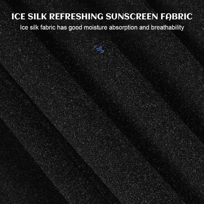 Sturmhaube Gesichtsbedeckung für Männer Frauen Eis-Seide Atmungsaktiv Sonnenschutzhaube für Sommer Radfahren Outdoor Angeln von Joom DACH