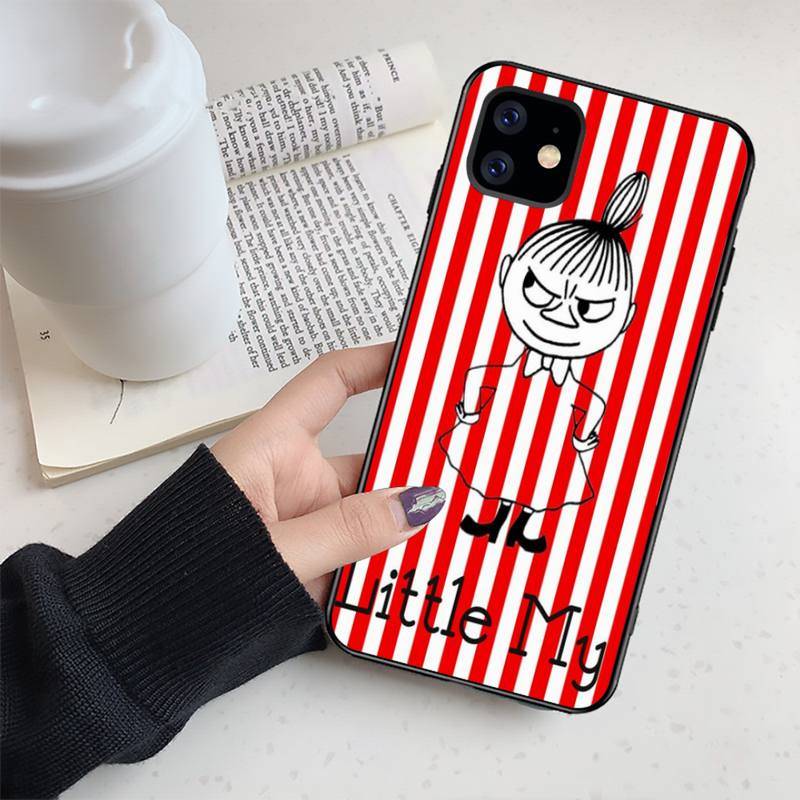Süße M-moominS World Handyhülle für iPhone 11 12 13 Pro Max 5s 6s 7 8 Plus X Xr Xs Max Se 2020 13 Mini Hülle iphone X XS von Joom DACH