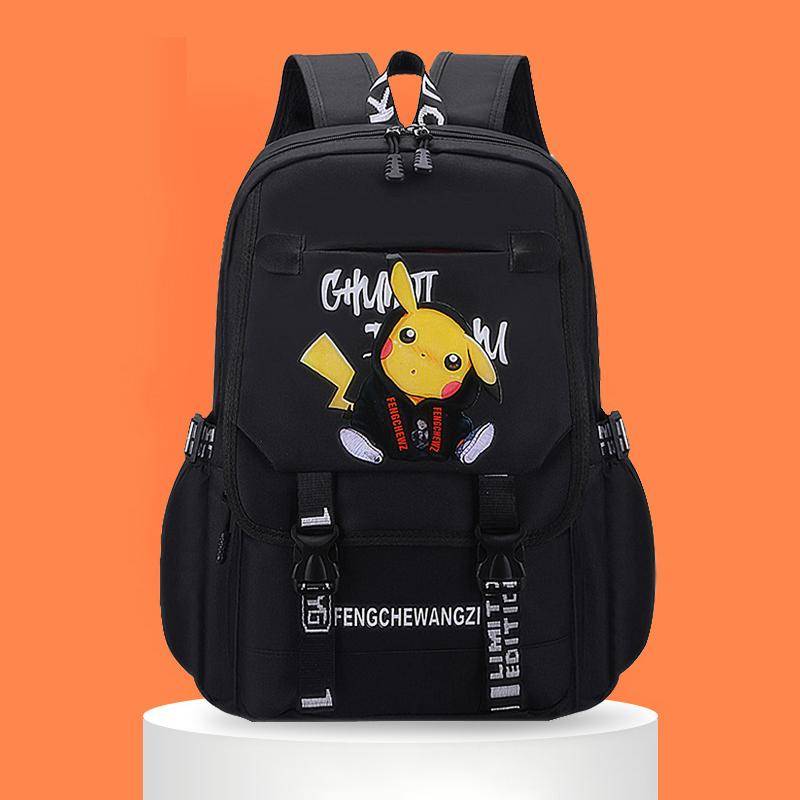 Süße Mode Wirbelsäule Schutz Licht Schule Tasche Teenager Kinder Schulranzen Primäre Teens Rucksäcke Geschenk L schwarz von Joom DACH