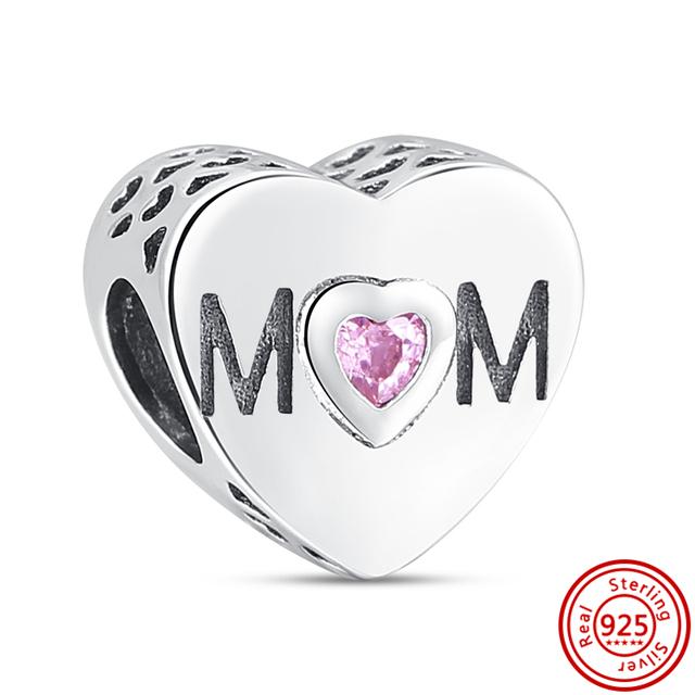 Süßer Junge Mädchen für immer Stammbaum Schloss Herz Bead Fit Charm Sterling Silber 925 Armband Schmuck Geschenk von Joom DACH