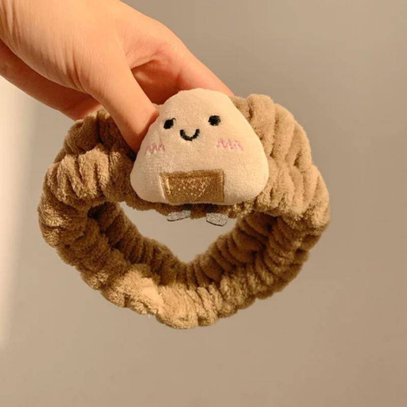 Süßes Stirnband in Form eines Brotreisballs zum Waschen des Gesichts, Hautpflege, Haarband, elastische Haarbänder, feuchtigkeitsbeständiges Haarband, Kopfbedeckung für Mädchen Süßes Stirnband in Form eines Brotreisballs zum Waschen des Gesichts, Hautpflege, Haarband, elastische Haarbänder, feuchtigkeitsbeständiges Haarband, Kopfbedeckung für Mädchen von Joom DACH