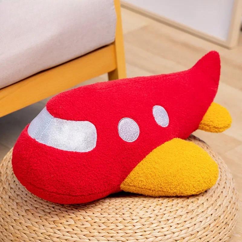 Süßes Weltraum-Astronautenkissen, Plüschtier, Plüschrakete, Schlafpuppe, Plüschflugzeug, Spielzeug, Sofakissen, Kinderspielzeug, Kindergeschenk 58CM von Joom DACH