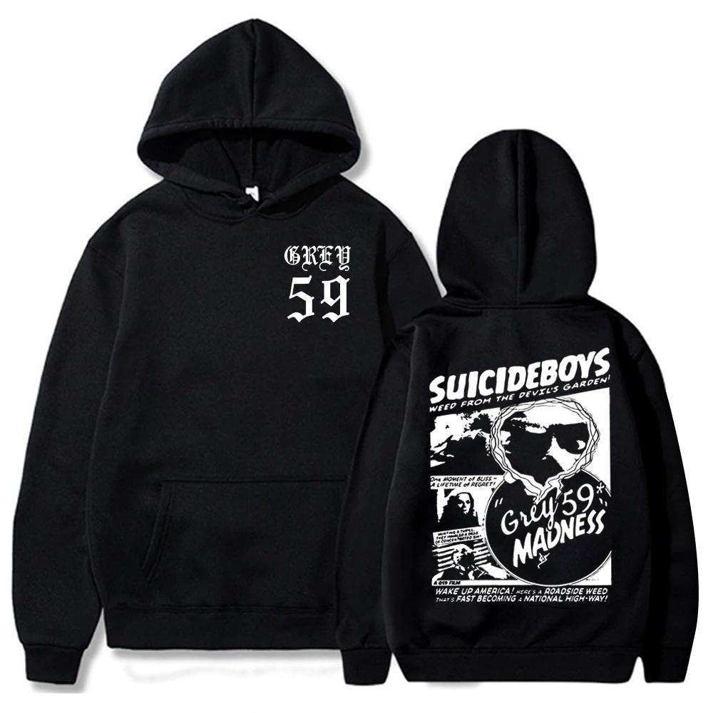 Suicideboys G59 Hoodie für Männer Frauen Unisex Musik Hip Hop Y2k Stil Bedruckte Streetwear Lange Ärmel Lose Fleece Sweatshirts S Suicideboys G59 Hoodie für Männer Frauen Unisex Musik Hip Hop Y2k Stil Bedruckte Streetwear Lange Ärmel Lose Fleece Sweatshirts S von Joom DACH