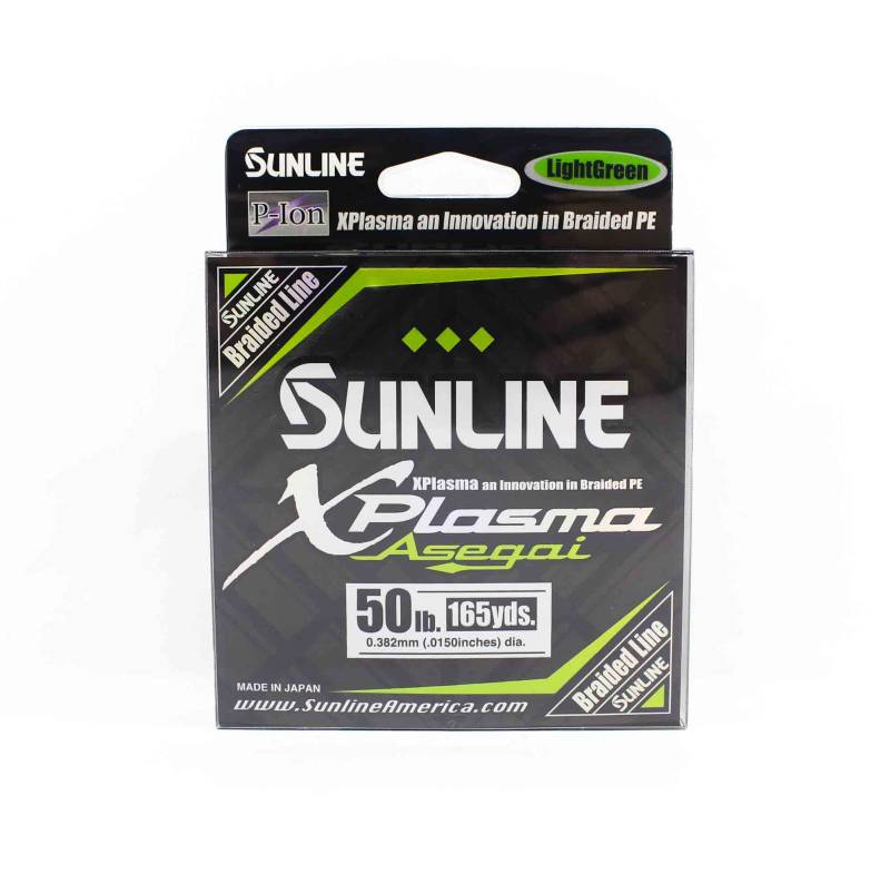 Sunline PE-Linie Asegai Xplasma 165yds PE 5 50lb Hellgrün (6704) hellgrüne von Joom DACH