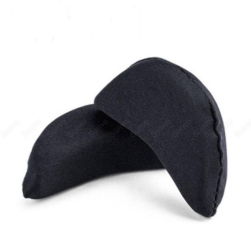 Sunvo Vorfußeinlagen, Polster für Damen, Schuhe, Füllstoff, High Heels, Zehenstopfenschutz, schmerzlindernde Einlegesohlen für Fuß, Schuhpolster Round schwarz von Joom DACH