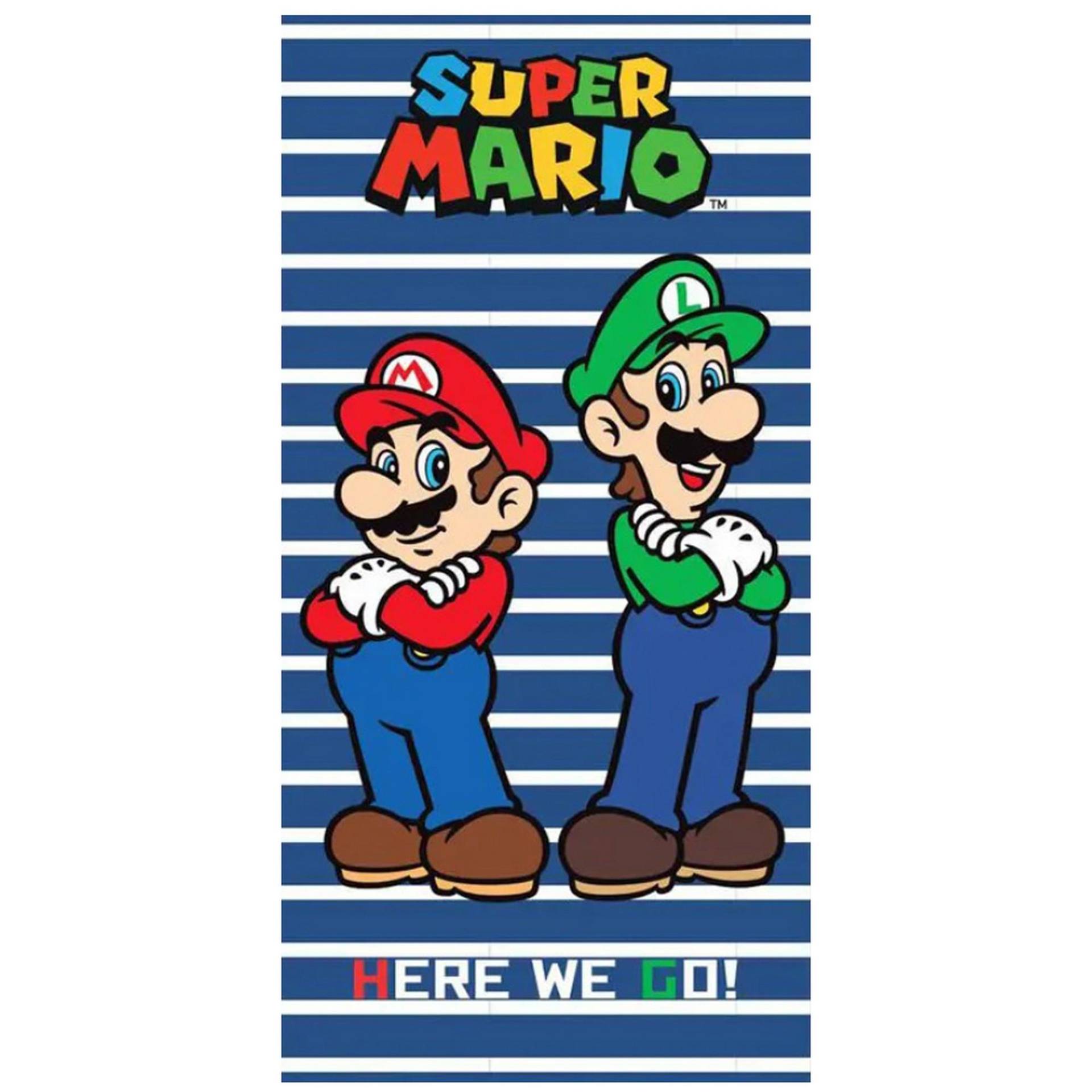 Super Mario Handtuch 140cm x von Joom DACH