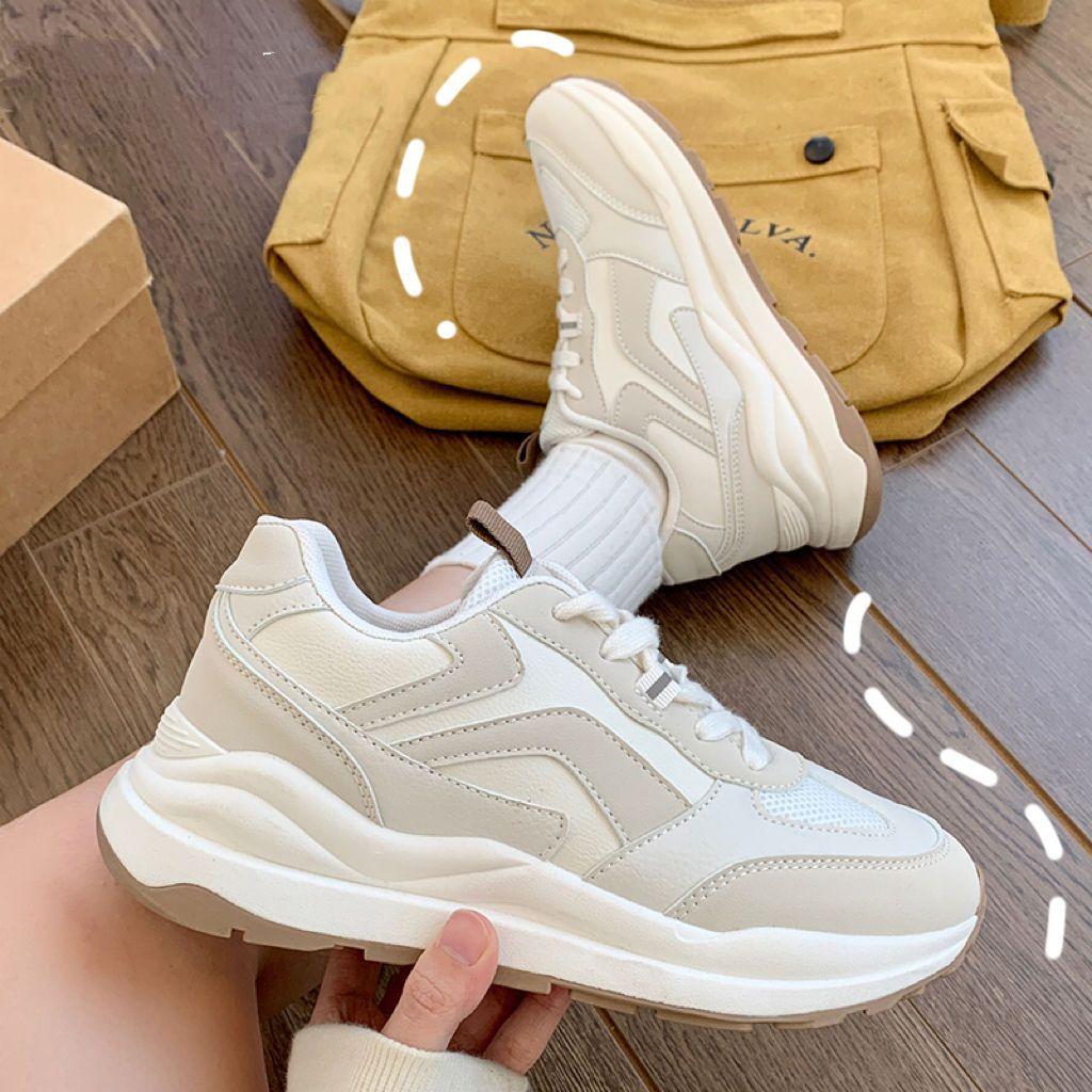 Superleichte Dad Shoes Frühling und Herbst Cortez Modisch Allround Atmungsaktiv Lässiger Lauf-Sneaker Damen Weiche Sohle 40 von Joom DACH