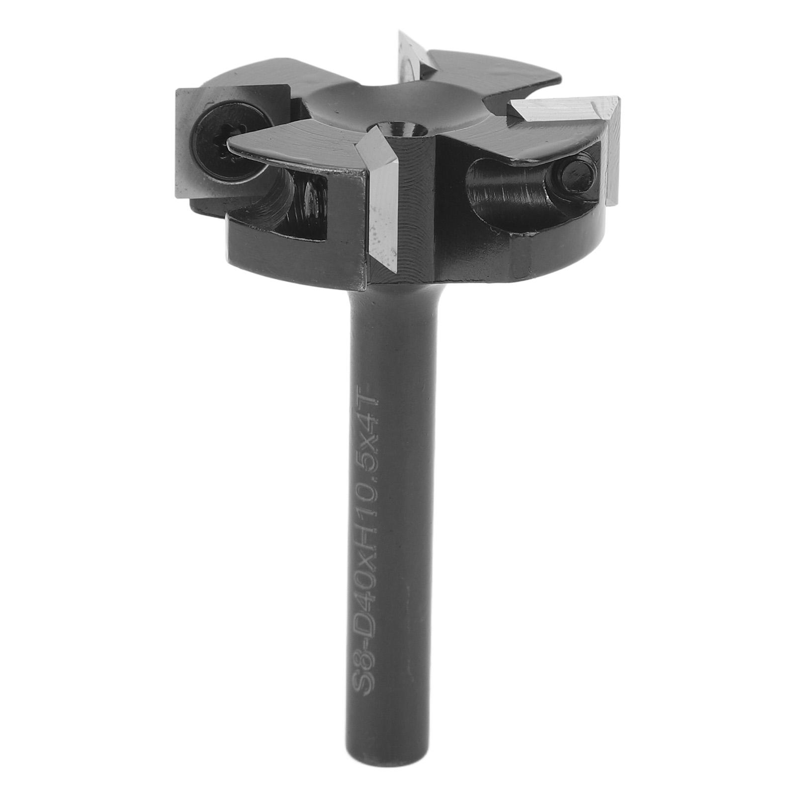 Surfacing Router Bit 4 Flute 8mm Shank 40mm Cutting Diameter Planer Router Bit Tool for Woodworking Surfacing Router Bit 4 Flute 8mm Shank 40mm Cutting Diameter Planer Router Bit Tool for Woodworking von Joom DACH