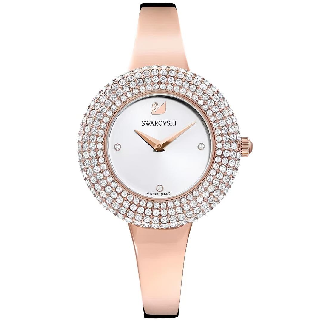 Swarovski 5484073 Kristall Roségold Damenuhr 34 von Joom DACH