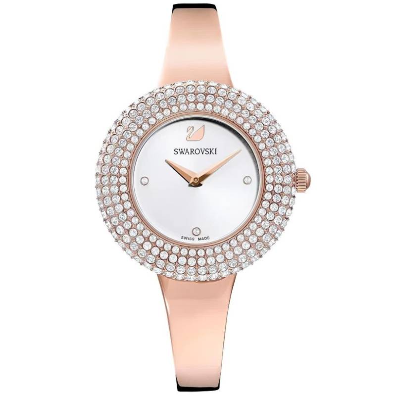 Swarovski 5484073 Kristall Roségold Damenuhr 34 von Joom DACH