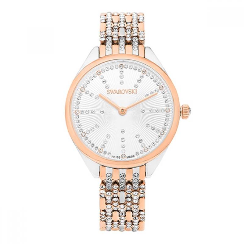 Swarovski 5649987 Attract Crystal Damen-Metalluhr 5649987 von Joom DACH