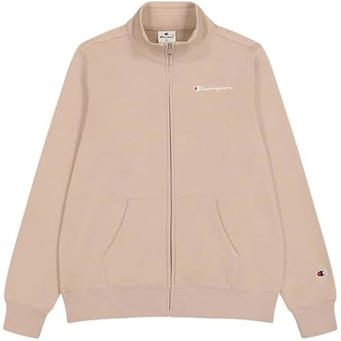 Sweat mit Reißverschluss - CHAMPION - 117532 - Damen - Grau - Langärmlig - Kapuzenkragen von Joom DACH