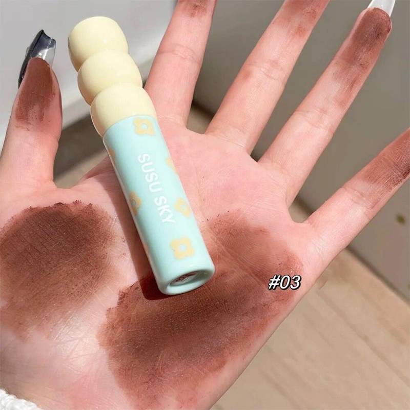 Sweet Lip Makeup Matte Velvet Lip Gloss Mousse Nude Brown Lips Tint Mud Makeup Tomato Red Liquid Lipstick Lip Glaze Cosmetics von Joom DACH