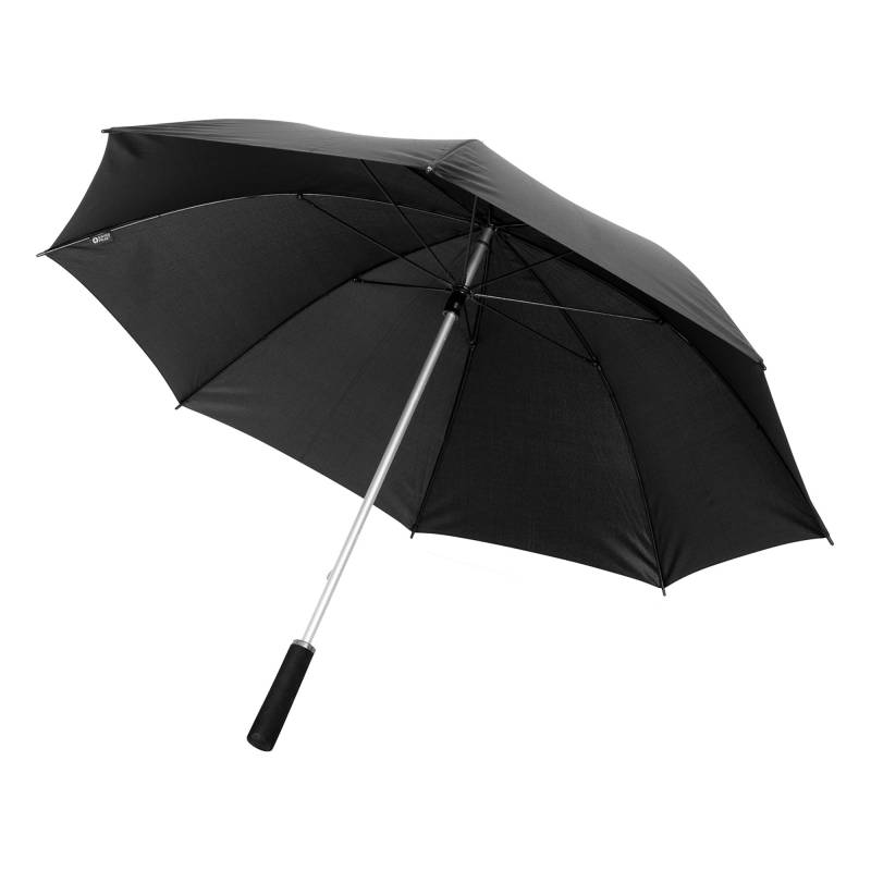 Swiss Peak Aware Manueller Ultraleichter Faltbarer Regenschirm One Size schwarz von Joom DACH