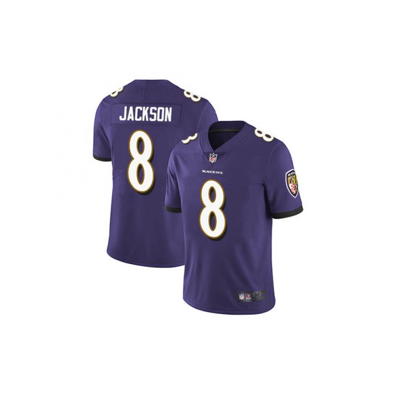 T-Shirt Baltimore Ravens Lamar Jackson Trikot - Herren XL violett von Joom DACH