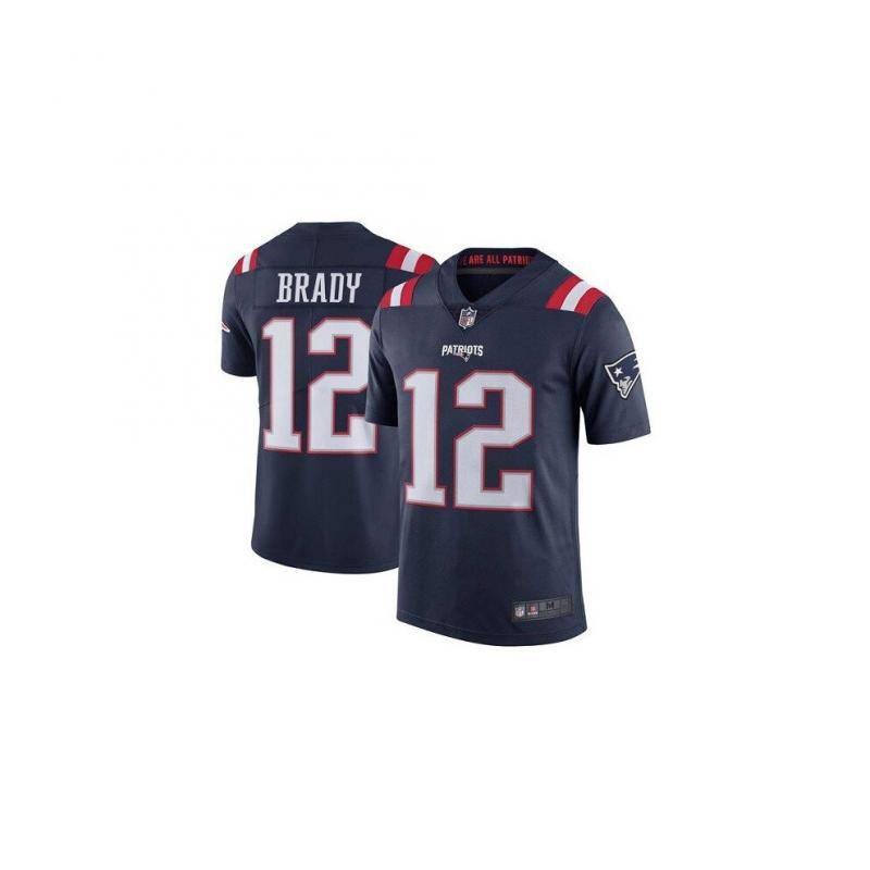 T-Shirt New England Patriots Tom Brady Trikot - Herren XXL dunkelblau von Joom DACH