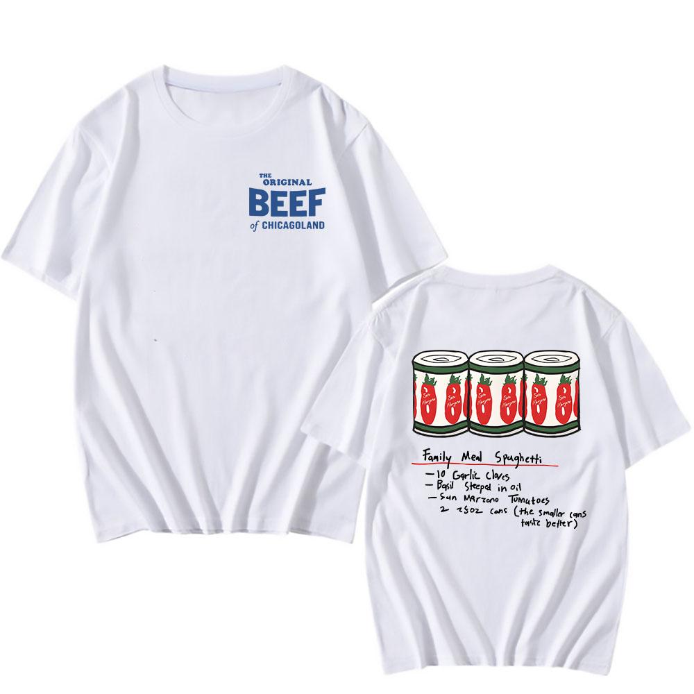 T-Shirts aus der TV-Serie „The Bear“ mit dem Aufdruck „The Original Beef of Chicagoland“ aus Baumwolle, für Herren/Damen, lässige T-Shirts, grafische T-Shirts L weiß T-Shirts aus der TV-Serie „The Bear“ mit dem Aufdruck „The Original Beef of Chicagoland“ aus Baumwolle, für Herren/Damen, lässige T-Shirts, grafische T-Shirts L weiß von Joom DACH