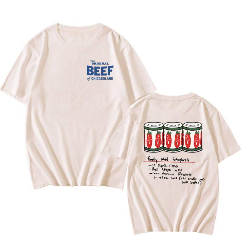 T-Shirts aus der TV-Serie „The Bear“ mit dem Aufdruck „The Original Beef of Chicagoland“ aus Baumwolle, für Herren/Damen, lässige T-Shirts, grafische T-Shirts S sand T-Shirts aus der TV-Serie „The Bear“ mit dem Aufdruck „The Original Beef of Chicagoland“ aus Baumwolle, für Herren/Damen, lässige T-Shirts, grafische T-Shirts S sand von Joom DACH