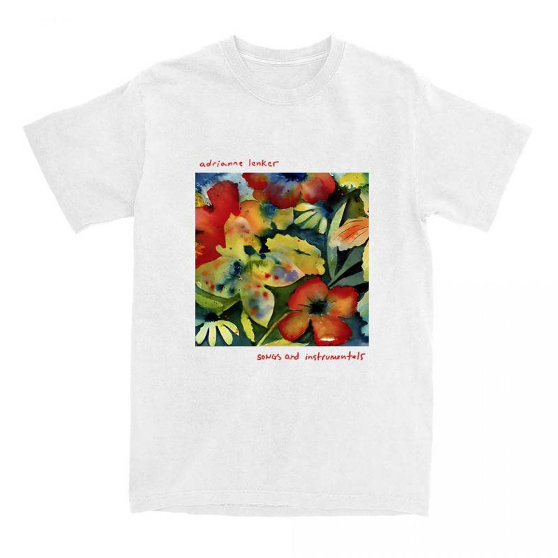 T-Shirts mit Liedern und Instrumentalstücken der Sängerin Adrianne Lenker. T-Shirt mit Print, kurzärmelig, aus weicher Baumwolle, für Damen und Herren, Sommer-Tops M weiß T-Shirts mit Liedern und Instrumentalstücken der Sängerin Adrianne Lenker. T-Shirt mit Print, kurzärmelig, aus weicher Baumwolle, für Damen und Herren, Sommer-Tops M weiß von Joom DACH