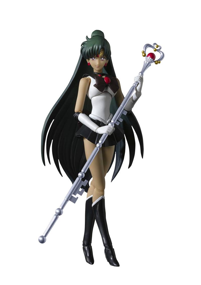TAMASHII NATIONS Sailor Moon R Sailor Pluto Farbe Ungefähr 150 mm bemalte bewegliche Figur SHFiguarts -Animation Edition- PVC&ABS weiß von Joom DACH