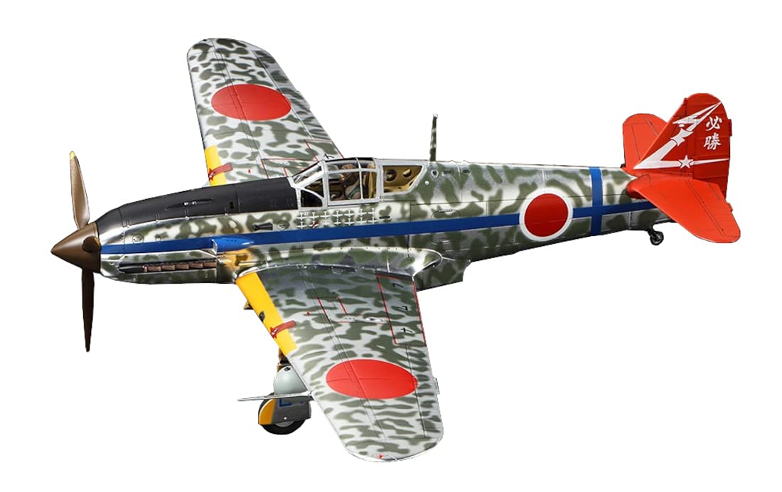 TAMIYA Maßstab Sonderprojekt Produkt Kawasaki Typ 3 Fighter Hien I Typ Ding versilberte Spezifikation mit Camouflage-Aufkleber Kunststoffmodell 25424 von Joom DACH