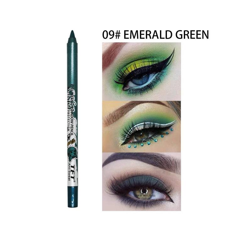 TFT Pearl Eyeshadow Pencil Color Eyeliner, wasserfest, nicht verschmierend, modisches Make-up von Joom DACH