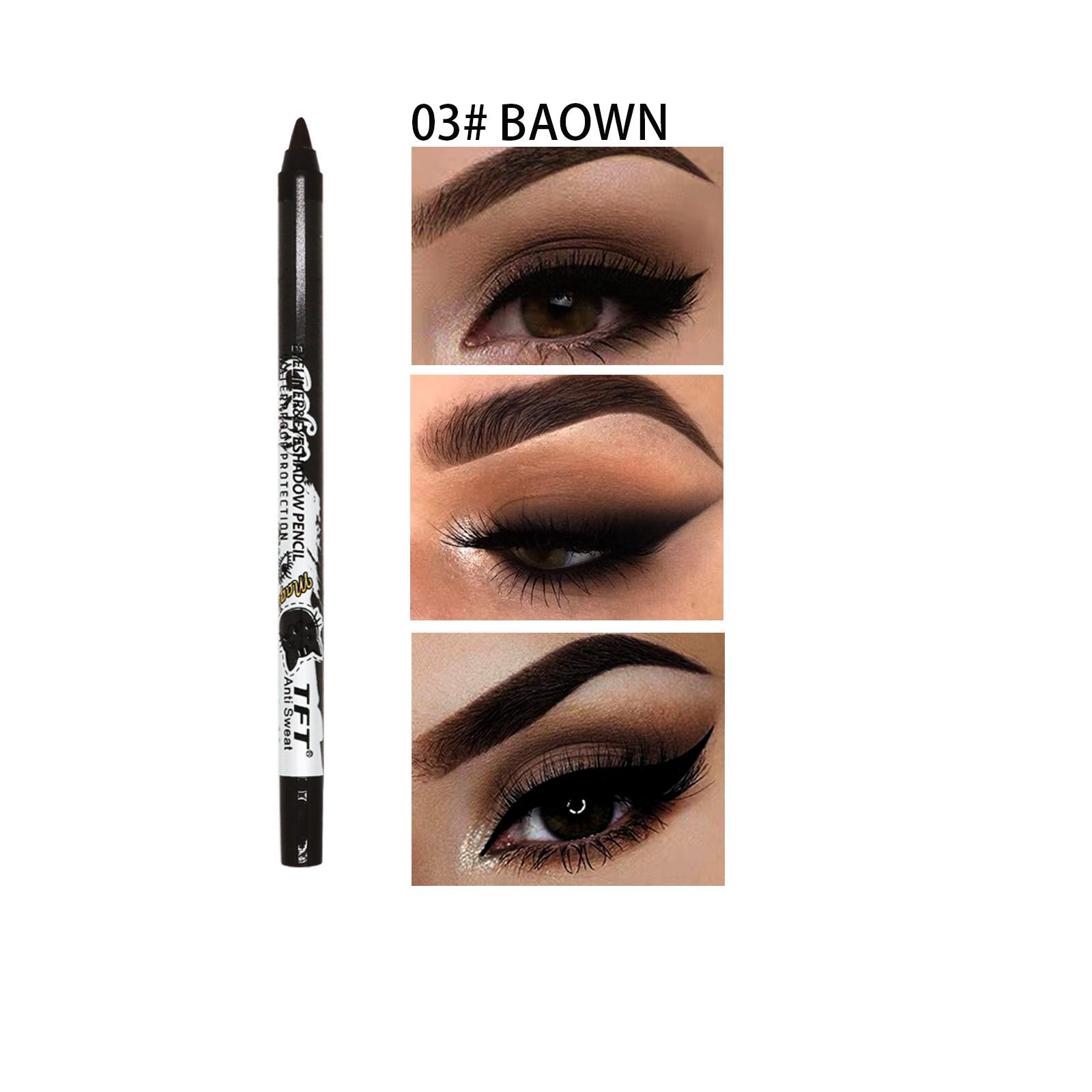 TFT Pearl Eyeshadow Pencil Color Eyeliner, wasserfest, nicht verschmierend, modisches Make-up von Joom DACH
