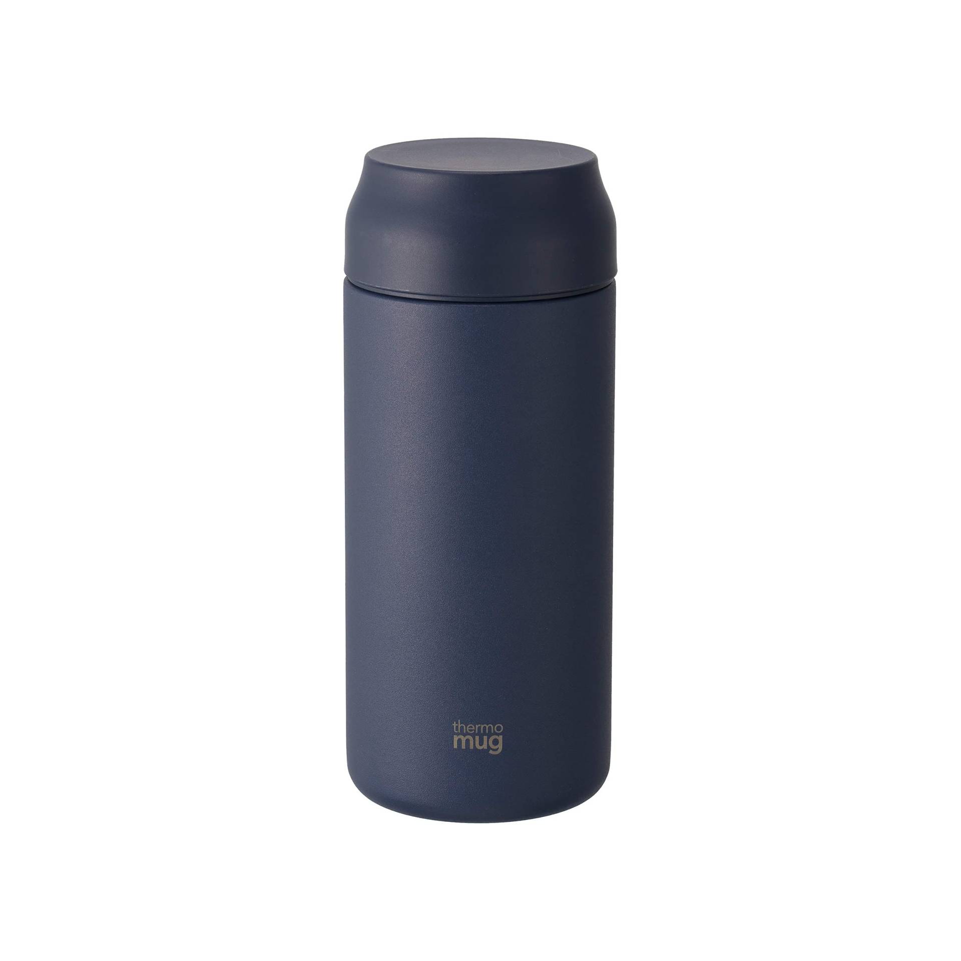 THERMO MUG Thermobecher Edelstahlflasche ALLDAY 360ml navy Vakuum Doppelstruktur AL21-36A dunkelblau von Joom DACH