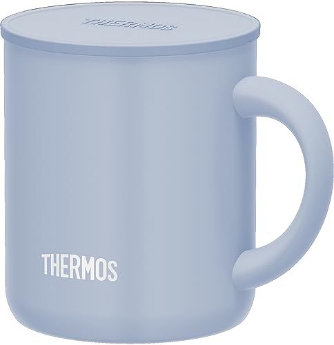 THERMOS JDG-282C ASB Vakuumisolierter Becher aus Edelstahl, 9,5 fl oz (280 ml), Ascheblau von Joom DACH