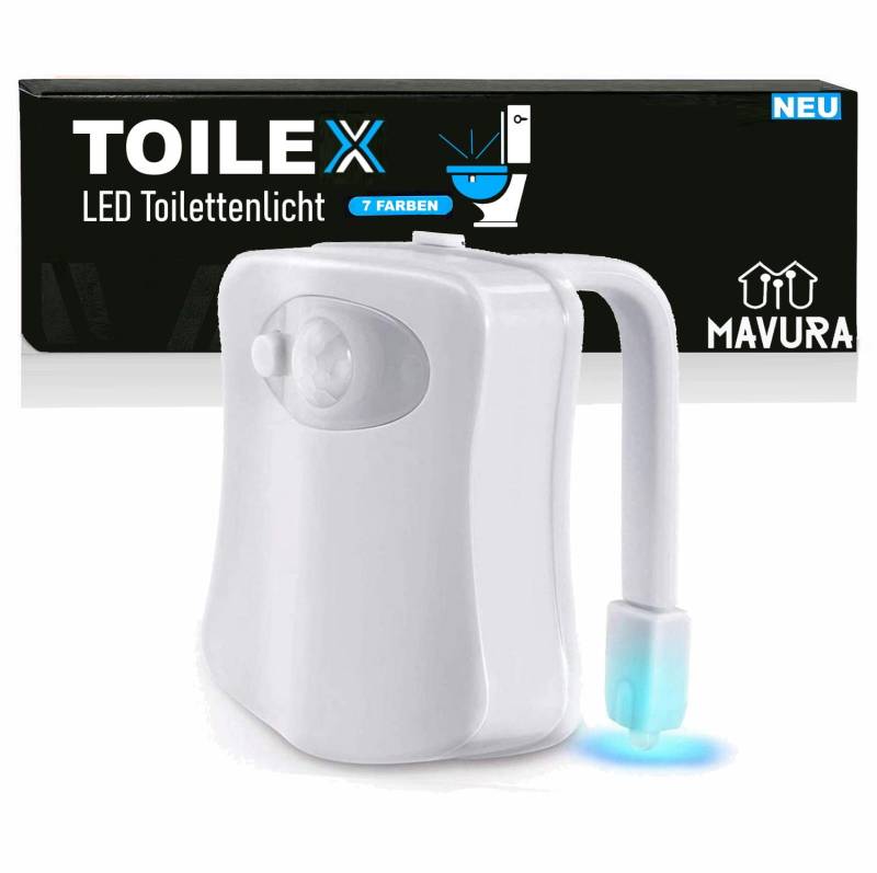 TOILEX LED Toilettenlicht WC Toilettendeckel Licht Klodeckel Nachtlicht Sensor von Joom DACH