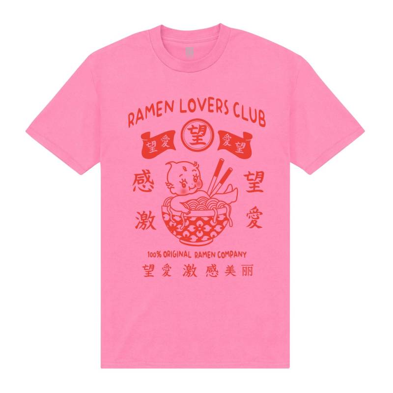 TORC Unisex-Erwachsene Ramen Lovers Club Baby-T-Shirt XXL rosa von Joom DACH