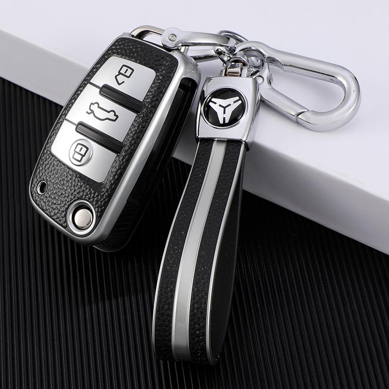 TPU Leder Auto Fernbedienung Schlüssel Fall Abdeckung Schlüsselbund Schutz Für A3 8P A4 B7 B8 B5 B9 B6 A1 a5 Q7 Q5 A6 4F C6 C5 C7 C4 TT Q3 S3 A7 A8 C4 8N 8V 8L key cover with chain silber von Joom DACH