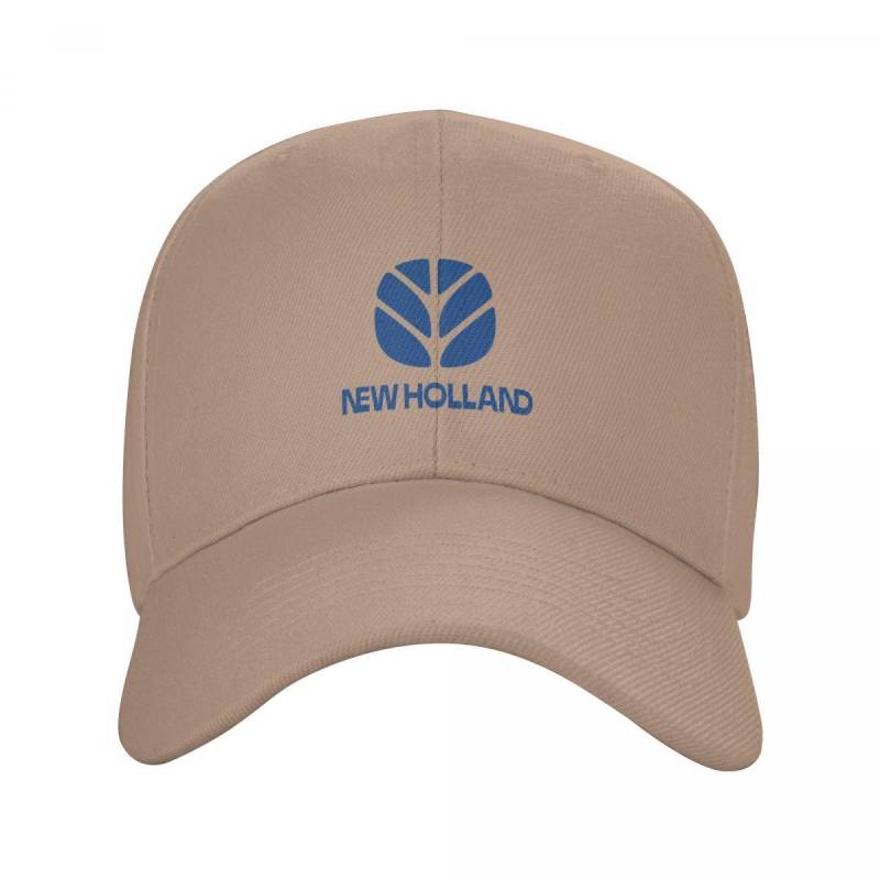 TRACTOR - „NEW HOLLAND TRACTORS“ LOGO Cap Baseball Cap neuer Hut Luxus Unisex Hut Damen Hüte Unisex von Joom DACH