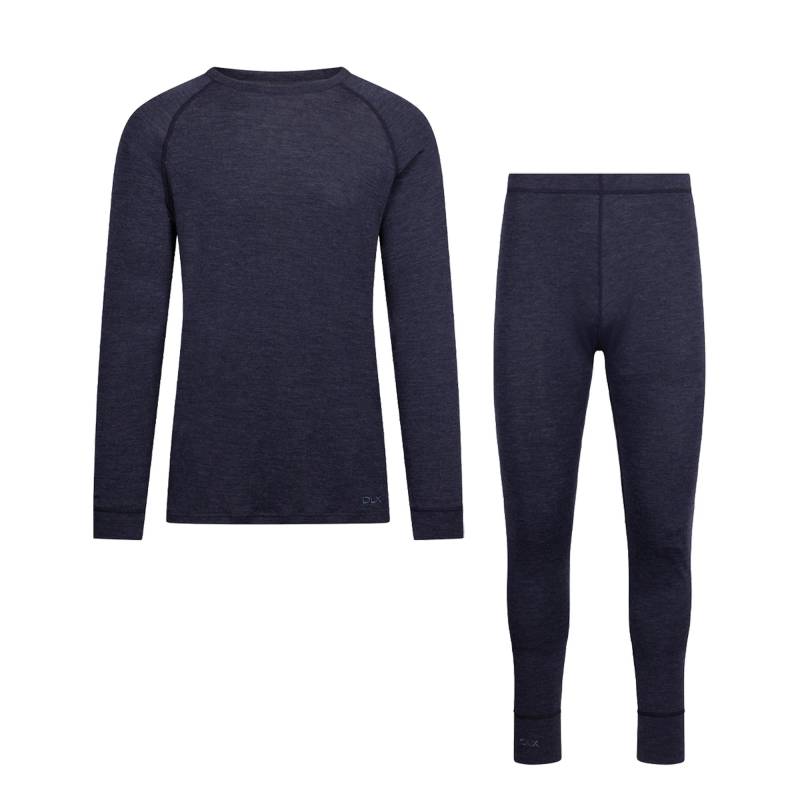 TRESPASS Unisex-Erwachsene Demian DLX Basisschicht-Set XXS dunkelblau von Joom DACH
