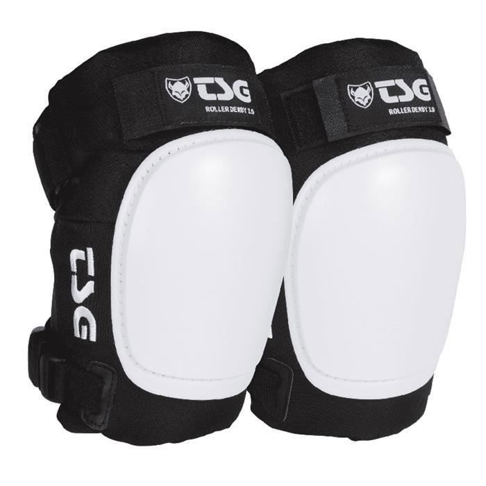 TSG TECHNICAL SAFETY GEAR Knieschoner Roller Derby 3.0 schwarz S Weiß von Joom DACH