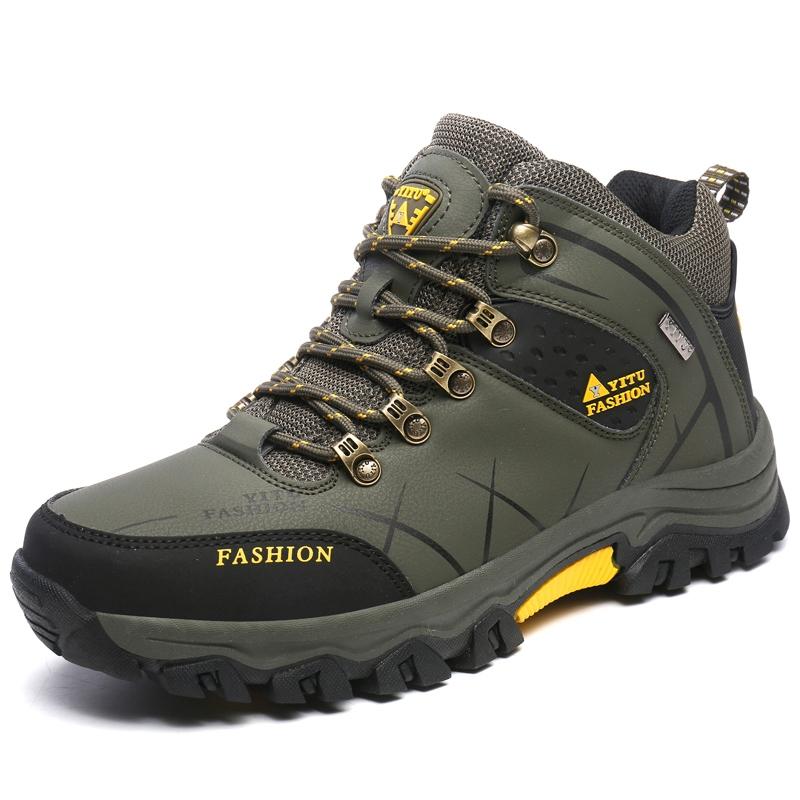TUINANLE Männer Stiefel Wasserdichte Leder Turnschuhe Outdoor Männlichen Wanderschuhe Arbeitsschuhe Größe 39-47 39 grün TUINANLE Männer Stiefel Wasserdichte Leder Turnschuhe Outdoor Männlichen Wanderschuhe Arbeitsschuhe Größe 39-47 39 grün von Joom DACH